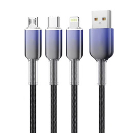 Cxin三合一漸變快充線1.8M