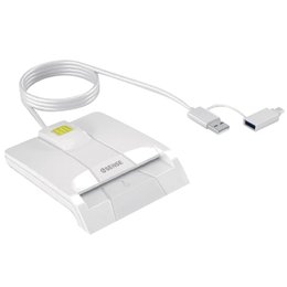 Esense Type-C雙用ATM智慧晶片讀卡機