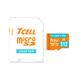 TCELL冠元microSDHC MASSTIGE A1 UHS-1 U3 V30 512GB