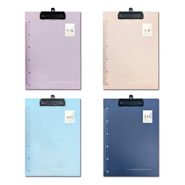 A4 莫蘭迪木板夾(款式隨機出貨)