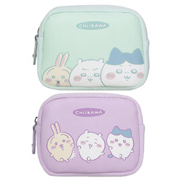 吉伊卡哇 絨布萬用包