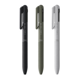 Pentel Calme靜暮三用0.5輕油筆-黑桿 XBXAW35A