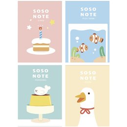 SOSO 25K橫線厚筆記A