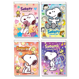 SNOOPY 萬用MEMO本 (繽紛系列)