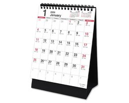 2026年25K三角月曆(素面/直式)