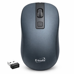 E-books 設計款超靜音無線滑鼠 M69