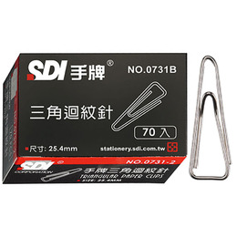 SDI 手牌 三角迴紋針(10盒裝) 0731B