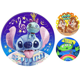 【大臉系列】吐舌頭拼圖磁鐵16片-透明 星際寶貝/奇奇蒂蒂/玩具總動員