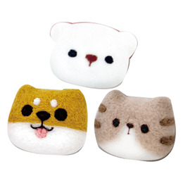 動物頭羊毛氈DIY材料包套組