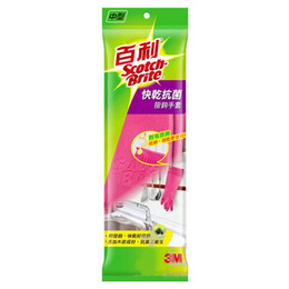 3M 百利快乾抗菌掛鉤手套(M) 06301-15365
