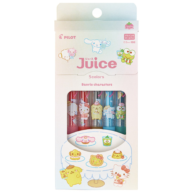 PILOT Juice果汁筆0.5-sanrio-5色入 LJUEFS23-5C