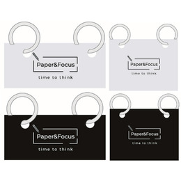 B&W 桂冠學人雙環速記卡(小/大) (顏色隨機出貨)