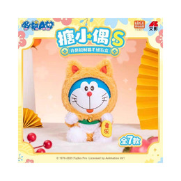 哆啦A夢-搪小偶S-vol.1許願招財貓毛絨盲盒