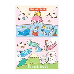 優遊趣 13K素描剪貼簿A
