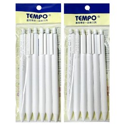 TEMPO 0.7 極致白筆六支入 G117-6B