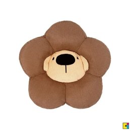 狗狗花花造型抱枕