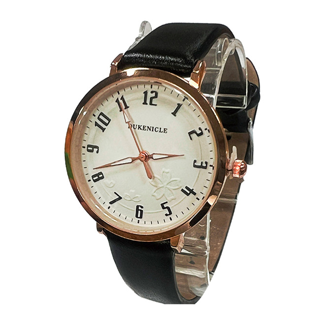 PRO-JAGA(普爾吉卡)指針女錶皮帶D5100-A(黑/白)