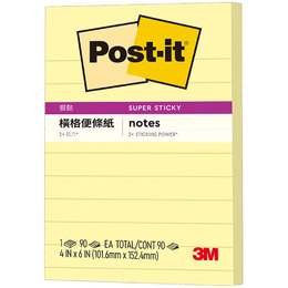 3M 橫格狠黏便條紙 660S