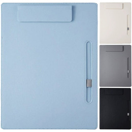 柔霧皮革板夾A4