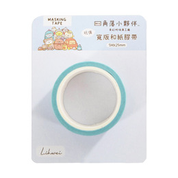 角落小夥伴寬版和紙膠帶 玩偶