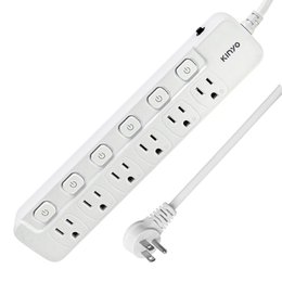 KINYO  六開六插延長線 6尺