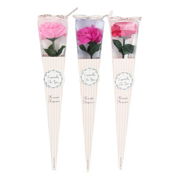 康乃馨香皂花禮盒(顏色隨機出貨)