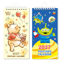 迪士尼2027年掛曆明信片式