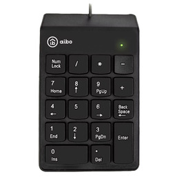 aibo USB薄型巧克力數字鍵盤