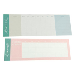 小秩序便籤 月計畫