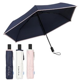 (網路限定販售)日系rento 防曬彩膠素色安全自動傘