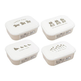 日本製 Nesta分隔午餐點心盒490ml(款式隨機出貨)
