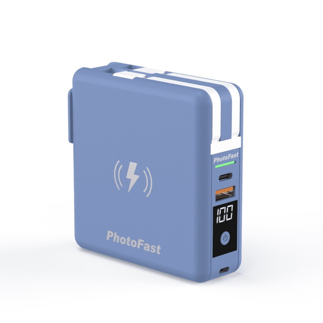 Photofast五合一萬用充磁吸行動電源(自帶線旅充)