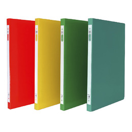(網路限定販售)雙德-302紙板右上彈簧夾-紅/黃/藍/綠 