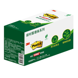  (網路限定販售) 3M環保材質便條紙經濟包 656RP-L