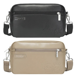 吉伊卡哇 皮革斜背包