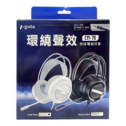 i-gota 環繞聲效有線電競耳麥 EM76