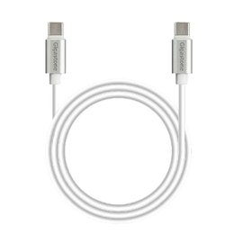 GIGASTONE TypeC to C 60W充電傳輸線-白1.5M
