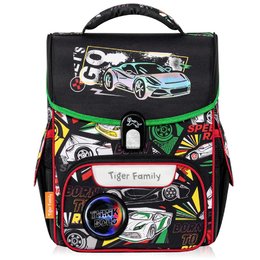 Tiger Family小學者書包Pro 2S-賽車風暴