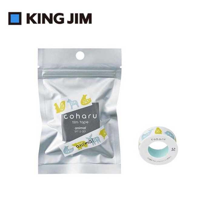 [KING JIM]TEPRA LITE熱感式標籤薄膜膠帶15mm