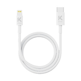 Kt.net GA2 TypeC-蘋果 充電傳輸線 1M白