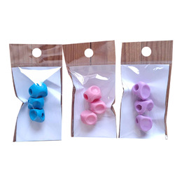 便利屋樂學橡擦握筆套3入