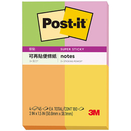 3M 狠黏利貼便條紙 641S-1