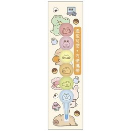 水豚球型彩色蠟筆