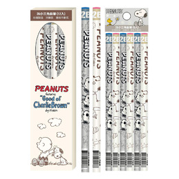 SNOOPY(古典系)2B小三角鉛筆