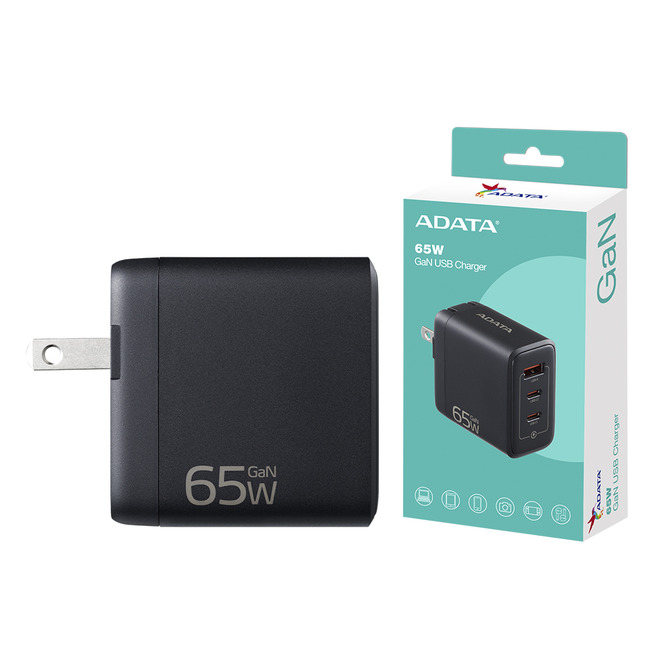 威剛 G653 2C/1A氮化鎵PD快充充電器