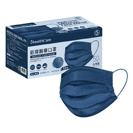 鉅瑋 深邃藍醫療口罩(未滅菌)50片/盒