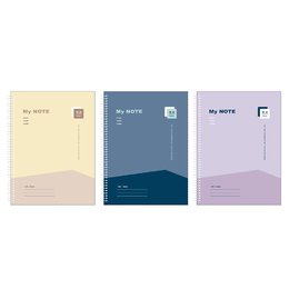 13K活頁PP橫線筆記-我心我寫