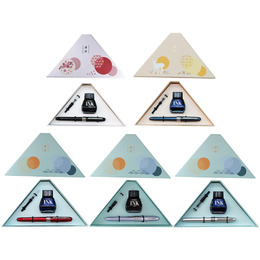 白金鋼筆 三角禮盒