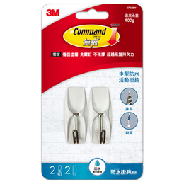 3M 中型無痕防水活動掛鉤(900g) 27068W