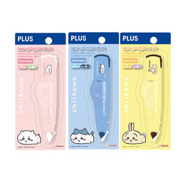 PLUS智慧型滾輪修正帶限定版 chiikawa吉伊卡哇